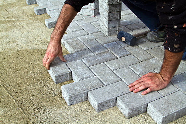 Residential Paver Driveway in Lakeside, OR